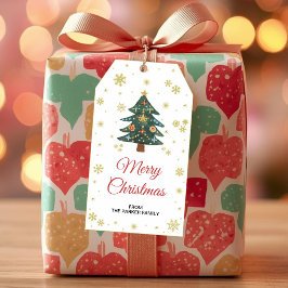 Regalos Etiquetas de regalo para árbol de Navidad | Favor 