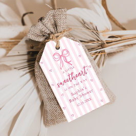 Regalos Etiquetas de regalo para baby shower Little Sweeth