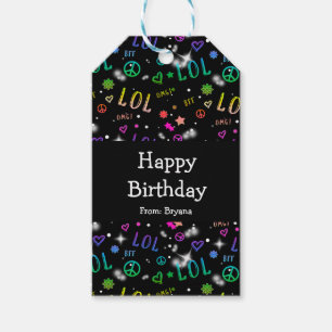 Regalos Etiquetas de regalo para fiesta de cumpleaños LOL