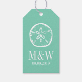 Regalos Etiquetas de regalo para la boda en la playa de ar