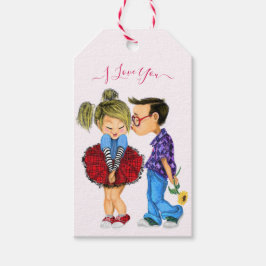 Regalos Etiquetas de regalo para parejas románticas de amo