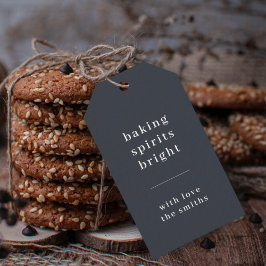 Regalos Etiquetas de regalo para repostería de Navidad | I