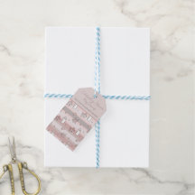 Etiquetas de regalo personalizadas para baby showe