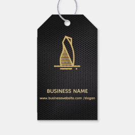 Regalos Etiquetas elegantes de regalo para bienes raíces d