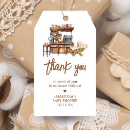 Regalos Etiquetas favoritas de Baby Shower para café bebé