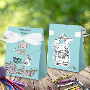 Regalos ¡Favor caja de vibraciones de Pascua para colorear