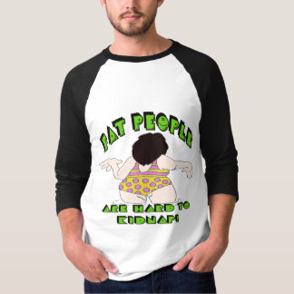 Regalos gordos divertidos de las camisetas de la