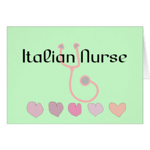 Regalos italianos de la enfermera--Corazones y