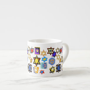 REGALOS JUDÍOS TAZAS DE TÉ TAZAS DE EXPRESO - MEJO