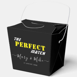 Regalos La caja de favores para llevar grande PERFECTA