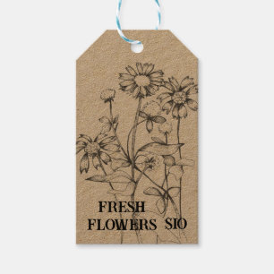 Regalos Mercado de etiquetas de precio para flores