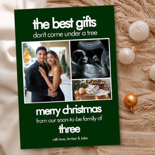 Regalos modernos de Navidad verde Anuncio de embar