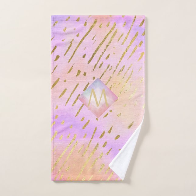 Regalos monográficos para Chicas que aman el oro r (Toalla de mano)