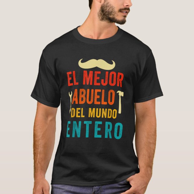 Regalos Para Abuelo Dia Del Padre Camiseta Mejor A (Anverso)