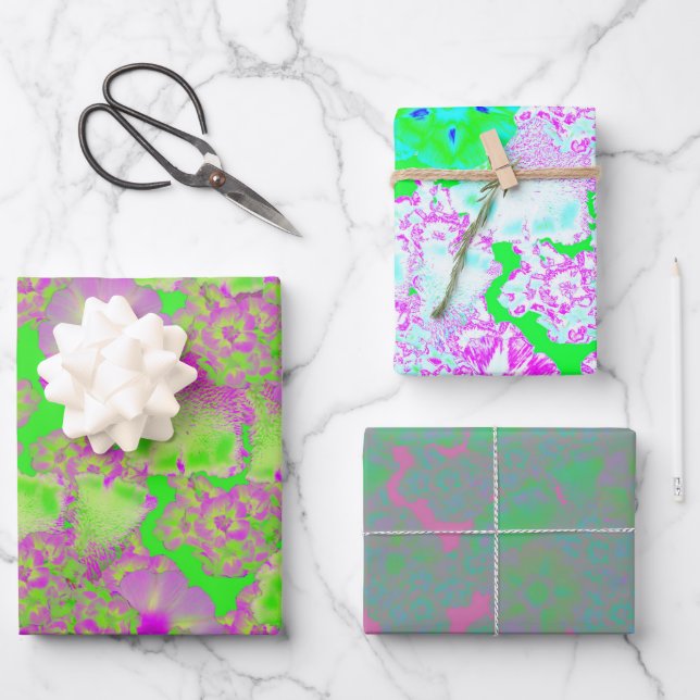 Regalos para damas de honor Papel de envolver Jueg (Anverso)