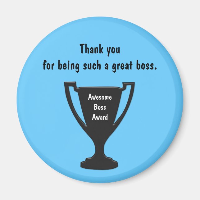 Regalos Para El Imán Del Jefe (Frente)