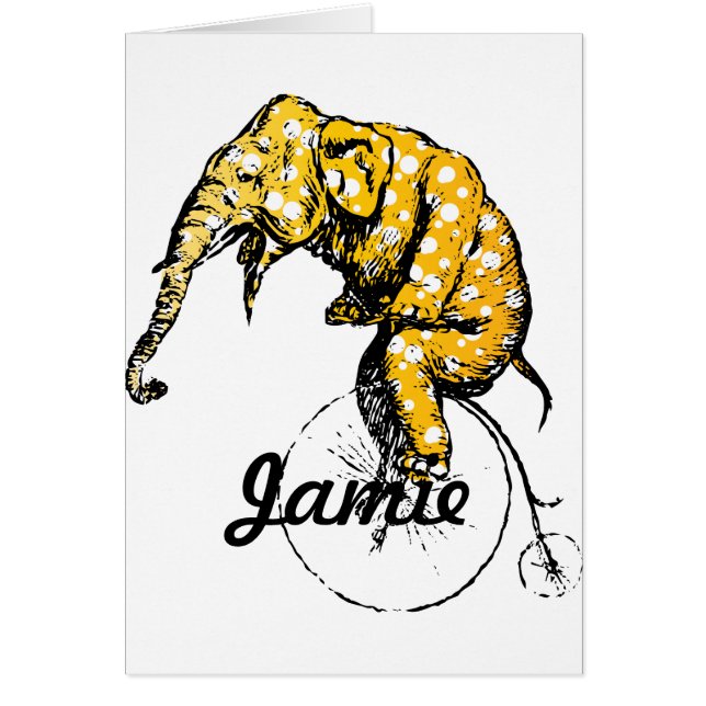 Regalos para elefantes en circo (Frente)