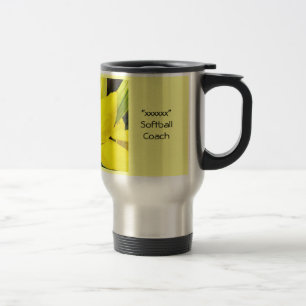 Regalos para Entrenador de Sóftbol Tazas de Café L