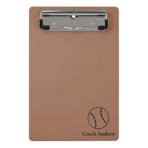 Regalos para Entrenadores de Béisbol, Portapapeles