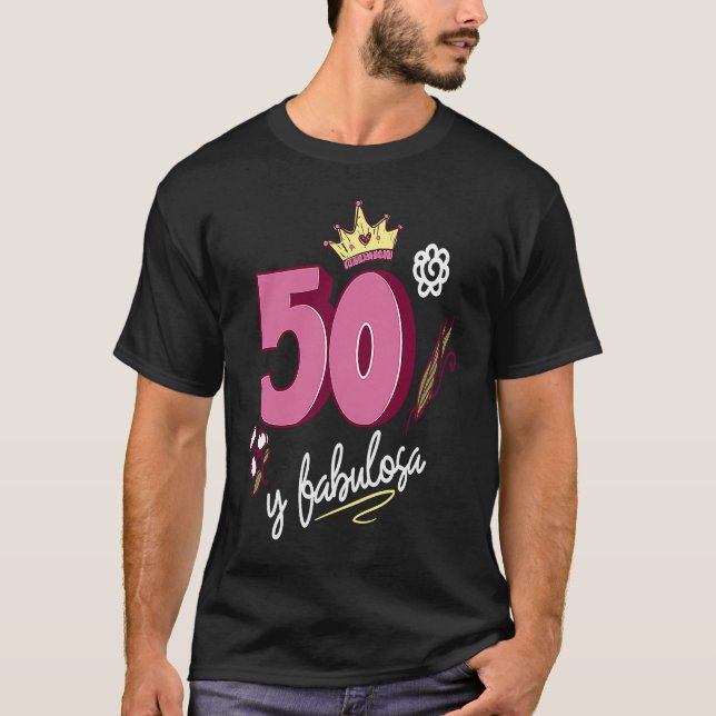 Regalos para mujeres de 50 años Playera de・ (Anverso)