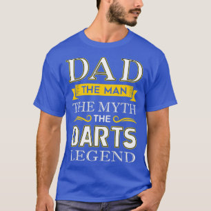 Regalos para papá de Camisetas de Dardos Mens