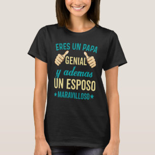 Regalos Para Papa Dia Del Padre Camiseta Mejor Esp