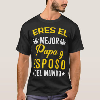 Regalos Para Papa Dia Del Padre Camiseta Mejor Esp