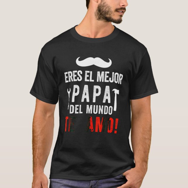Regalos Para Papa Dia Del Padre Camiseta Mejor Pap (Anverso)