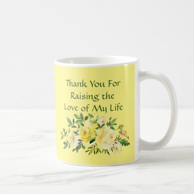 Regalos para Suegra Taza de Café Amarillo Día de l (Derecha)