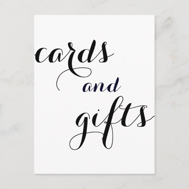 Regalos para tarjetas - 8x10 (Anverso)