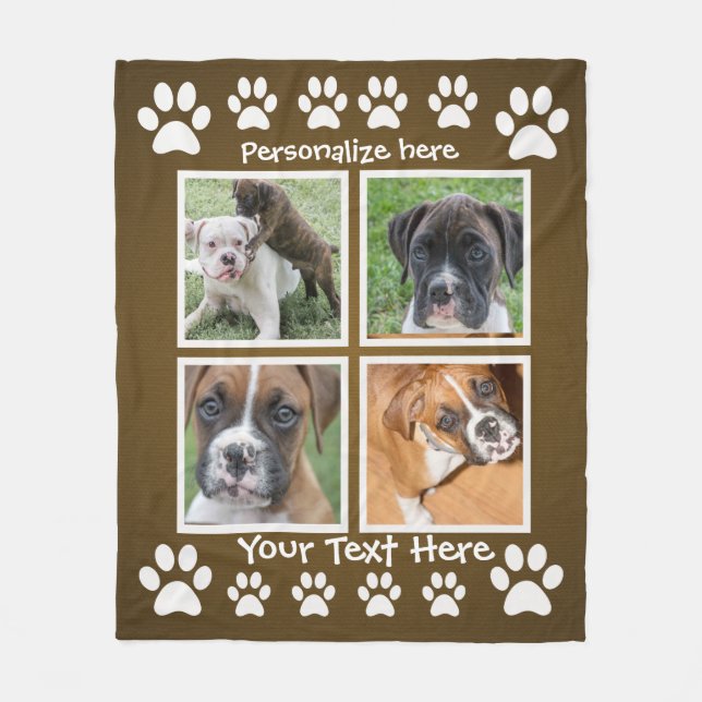 Regalos para un amante del perro - mantas de (Anverso)