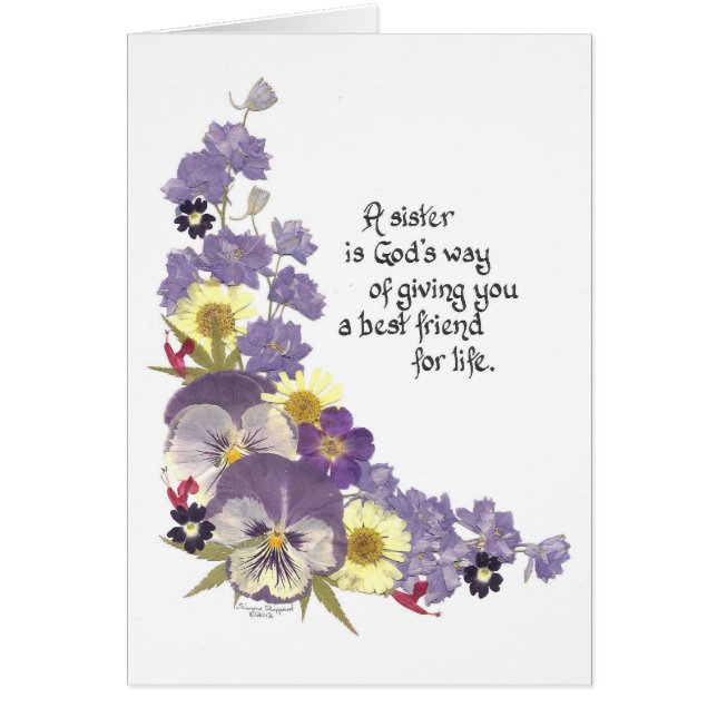 Regalos para una hermana (Frente)