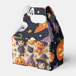 Regalos Pequeña caja de Favor Gable para Halloween