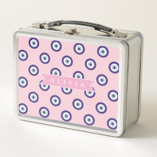 Regalos Personalizados con Patrón de Ojo Malo Rosa