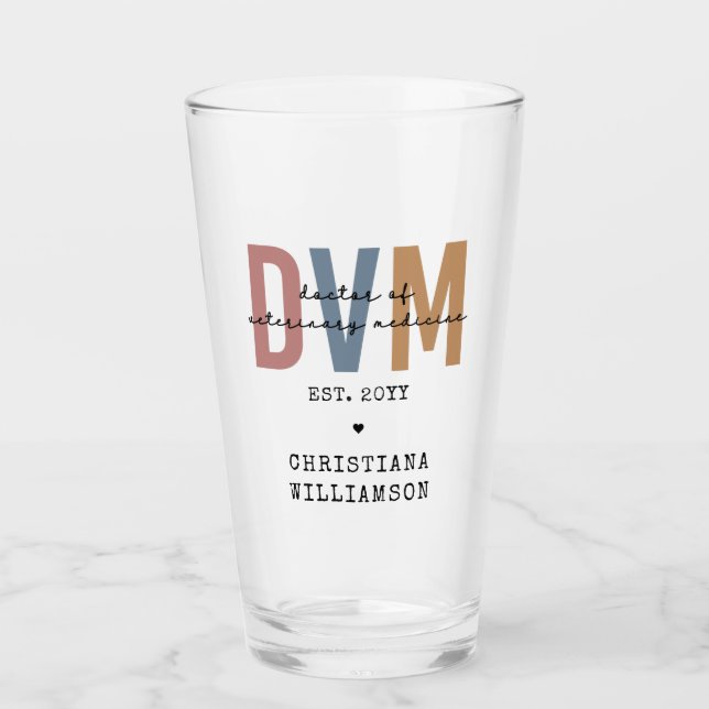 Regalos personalizados de DVM Doctor en Medicina V (Anverso)