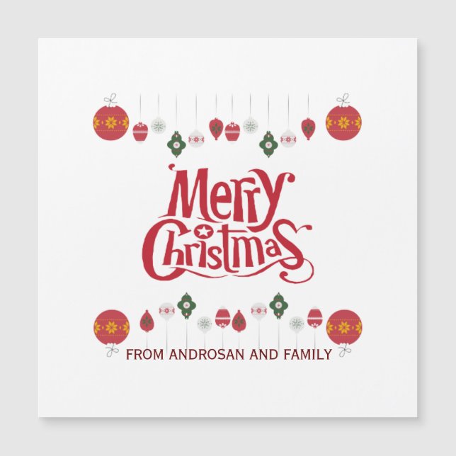 Regalos Personalizados de navidades (Anverso)