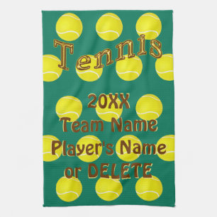 Regalos personalizados del tenis, toallas de