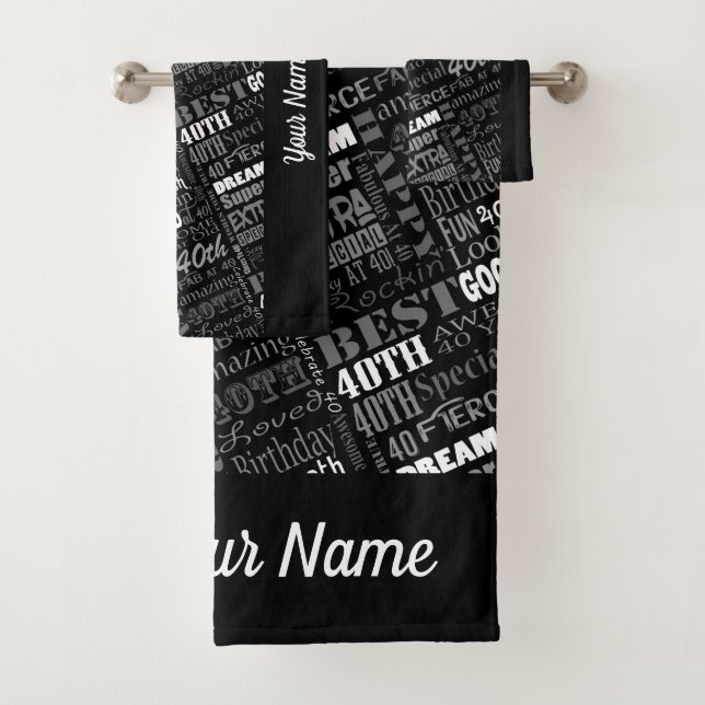 Regalos personalizados especiales de los 40 Fiesta (In situ)