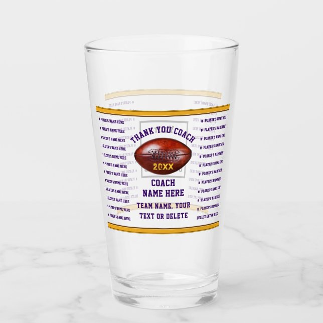 Regalos personalizados para entrenadores de fútbol (Anverso)