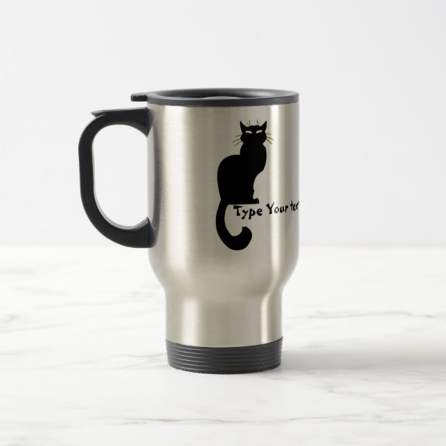 Regalos personalizados taza del amante del gato de (Izquierda)