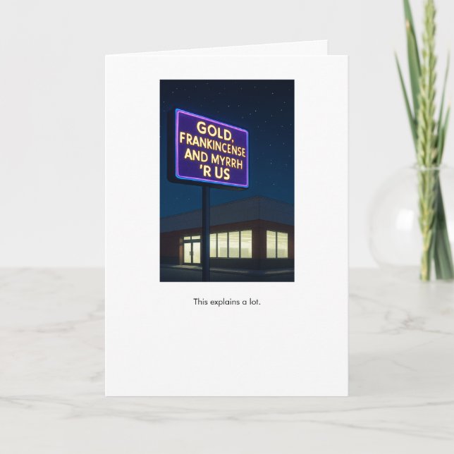 Regalos R Tarjeta de vacaciones de los Estados Uni (Anverso)