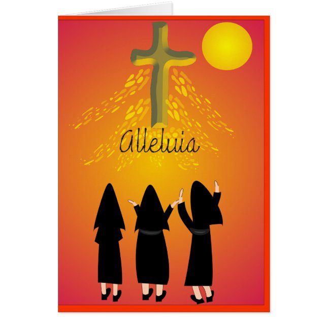 Regalos religiosos católicos de la "aleluya" (Frente)