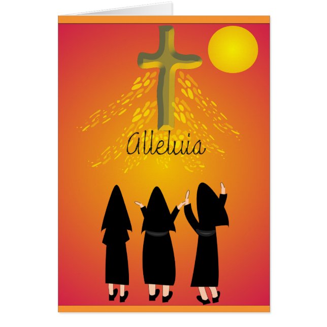 Regalos religiosos católicos de la "aleluya" (Frente)