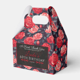 Regalos Rosa De moda Caja De Favor De Cumpleaños Para Pequ