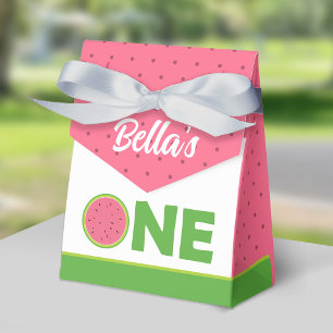 Regalos sandía 1er cumpleaños Fiesta Caja de hornos para c