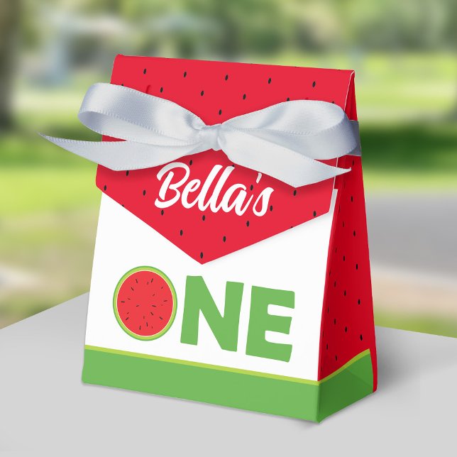 Regalos sandía 1er cumpleaños Fiesta Caja de hornos para c (Subido por el creador)