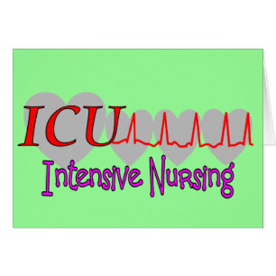 Regalos únicos de la enfermería INTENSIVA de ICU