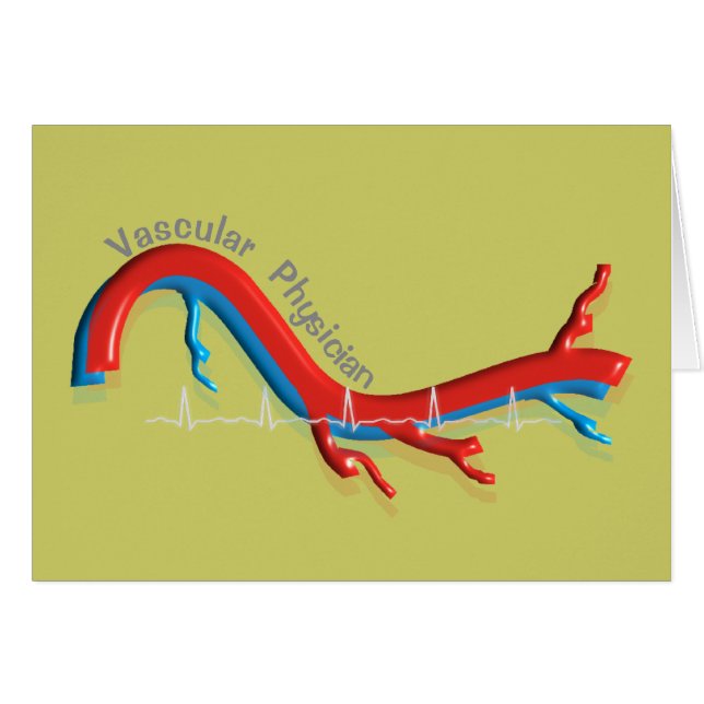 Regalos únicos de médicos vasculares (Anverso (Horizontal))