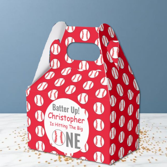 Regalos ¡Vámonos! Caja de Favor para el Primer Cumpleaños  (Subido por el creador)