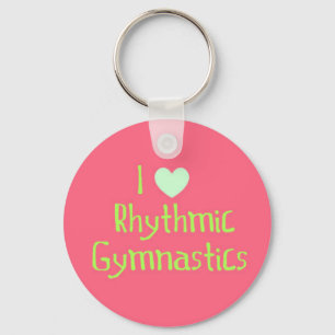 Regalos y accesorios del llavero de la gimnasia